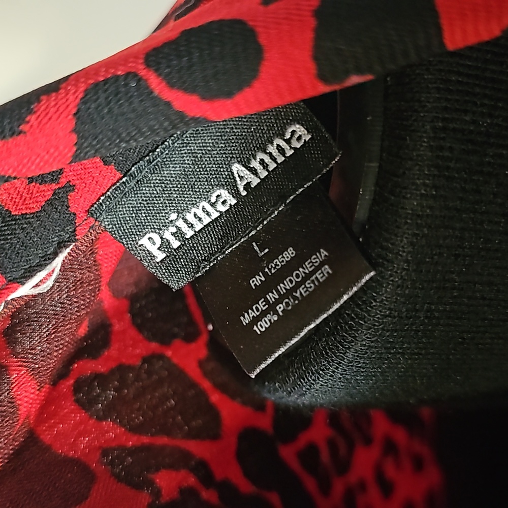 Leopard print button up - Picture 3 of 4
